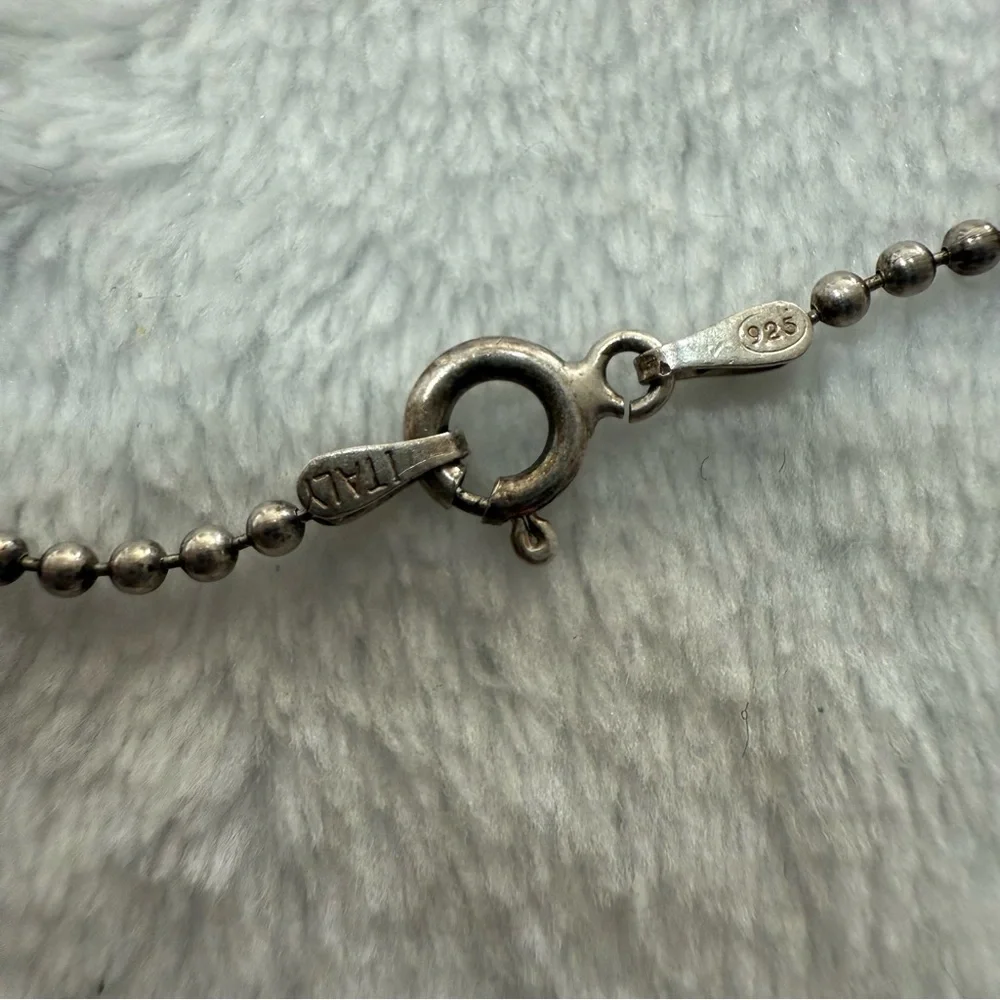 925 Sterling Silver Mother's Necklace Family Charm Birthstones
